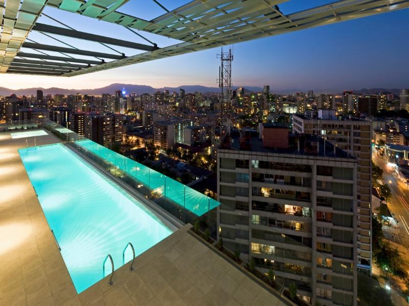 Hotel Gen Santiago del Cile Esterno foto